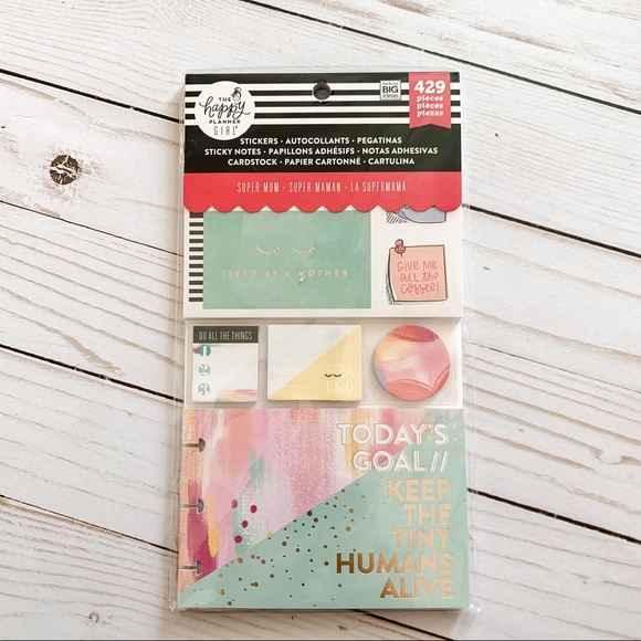 The Happy Planner Other - The happy planner girl super mama set